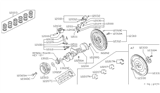 Diagram for Nissan Hardbody Pickup (D21U) Flywheel - 12310-85G05