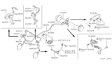 Diagram for Nissan Hardbody Pickup (D21U) Hydraulic Hose - 46210-S4000