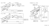 Diagram for 1996 Nissan Hardbody Pickup (D21U) Armrest - 80940-8B003