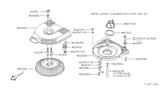 Diagram for 1995 Nissan Hardbody Pickup (D21U) Air Filter Box - 16563-86G00