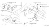 Diagram for Nissan Hardbody Pickup (D21U) ABS Sensor - 47900-1S600