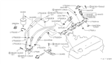 Diagram for Nissan Fuel Injector - 16600-1S700