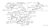 Diagram for Nissan Hardbody Pickup (D21U) Exhaust Pipe - 20021-3B000