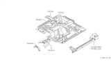 Diagram for 1996 Nissan Hardbody Pickup (D21U) Floor Pan - 74312-1S530