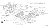 Diagram for 1995 Nissan Hardbody Pickup (D21U) Cylinder Head - 11040-F4001