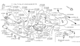 Diagram for 1985 Nissan Pulsar NX Fuel Line Clamps - 16439-01M02