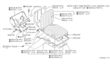 Diagram for 1994 Nissan Hardbody Pickup (D21) Seat Cushion - 88350-57G00