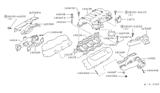 Diagram for Nissan Hardbody Pickup (D21U) Exhaust Manifold Gasket - 14036-3B300