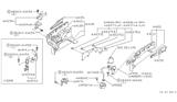 Diagram for 1993 Nissan Pathfinder Wheelhouse - 64101-92G33