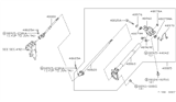 Diagram for Nissan Hardbody Pickup (D21U) Steering Column Cover - 48960-1S780