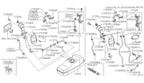 Diagram for Nissan Frontier Fuel Filler Neck - 17555-75P00