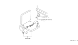 Diagram for 1996 Nissan Hardbody Pickup (D21U) Seat Belt - 88820-57G15