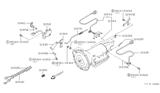 Diagram for Nissan Hardbody Pickup (D21U) Vehicle Speed Sensor - 31935-42X23