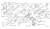 Diagram for 1994 Nissan Hardbody Pickup (D21) Glove Box - 68500-75P01