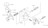 Diagram for 1999 Nissan Maxima Clutch Master Cylinder - 30610-31U92