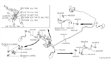 Diagram for 1999 Nissan Maxima Brake Line - 46240-0L700