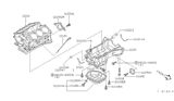 Diagram for 1999 Nissan Maxima Dipstick - 11140-31U01