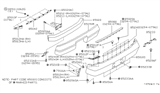 Diagram for 1997 Nissan Maxima Bumper - H5022-0L725