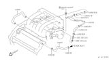 Diagram for 1998 Nissan Maxima PCV Hose - 11826-31U00