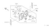 Diagram for 1996 Nissan Maxima Fan Shroud - 21483-31U00