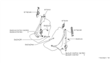 Diagram for 1995 Nissan Maxima Seat Belt - 86844-40U12