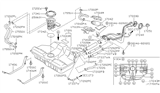 Diagram for 1997 Nissan Maxima Fuel Pump - 17042-31U08