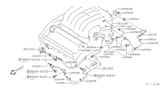 Diagram for 1995 Nissan Maxima Thermostat Housing - 14053-31U00