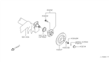 Diagram for Nissan Maxima Brake Disc - 43206-31U12