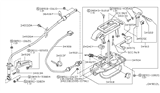 Diagram for 1997 Nissan Maxima Shift Knob - 34910-40U12