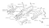 Diagram for Nissan Maxima Cylinder Head Gasket - 11044-38U00