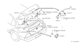 Diagram for 1999 Nissan Maxima Door Lock Actuator - 84630-40U01