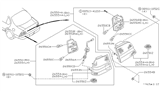 Diagram for Nissan Maxima Tail Light - 26550-0L725