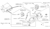 Diagram for 1999 Nissan Maxima Tail Light - 26550-0L725