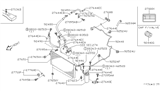 Diagram for 2000 Nissan Frontier HVAC Pressure Switch - 92137-4S100