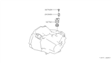 Diagram for 1999 Nissan Maxima Speed Sensor - 32702-32U00