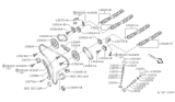 Diagram for 1999 Nissan Maxima Intake Valve - 13201-38U00