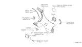 Diagram for 1998 Nissan Maxima Fuel Door - 78830-40U00