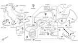 Diagram for 2002 Nissan Maxima Hydraulic Hose - 30855-31U12