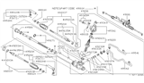 Diagram for 1997 Nissan Maxima Power Steering Hose - 49541-40U00