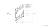 Diagram for 1995 Nissan Maxima Radiator - 21410-31U00