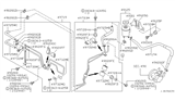 Diagram for 1996 Nissan Maxima Power Steering Reservoir - 49180-0M000