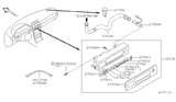 Diagram for 1998 Nissan Maxima Ambient Temperature Sensor - 27720-31U00