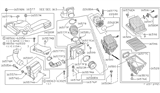 Diagram for 2007 Nissan 350Z Air Filter - 16546-V0100