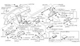 Diagram for 1998 Nissan Maxima Ashtray - 68810-40U00