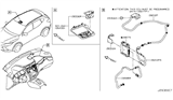 Diagram for 2015 Nissan Rogue Antenna - 28212-9TB0D