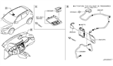 Diagram for Nissan Rogue Antenna - 28212-9TB0D