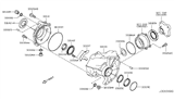 Diagram for 2017 Nissan Rogue Transfer Case - 33103-4BB0C