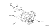 Diagram for 2017 Nissan Rogue Sport Transfer Case - 33100-4BB0C