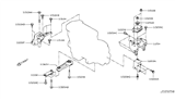 Diagram for 2017 Nissan Rogue Sport Motor And Transmission Mount - 11210-4BB0B