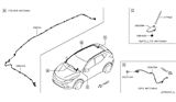 Diagram for Nissan Antenna - 28208-6MA0A